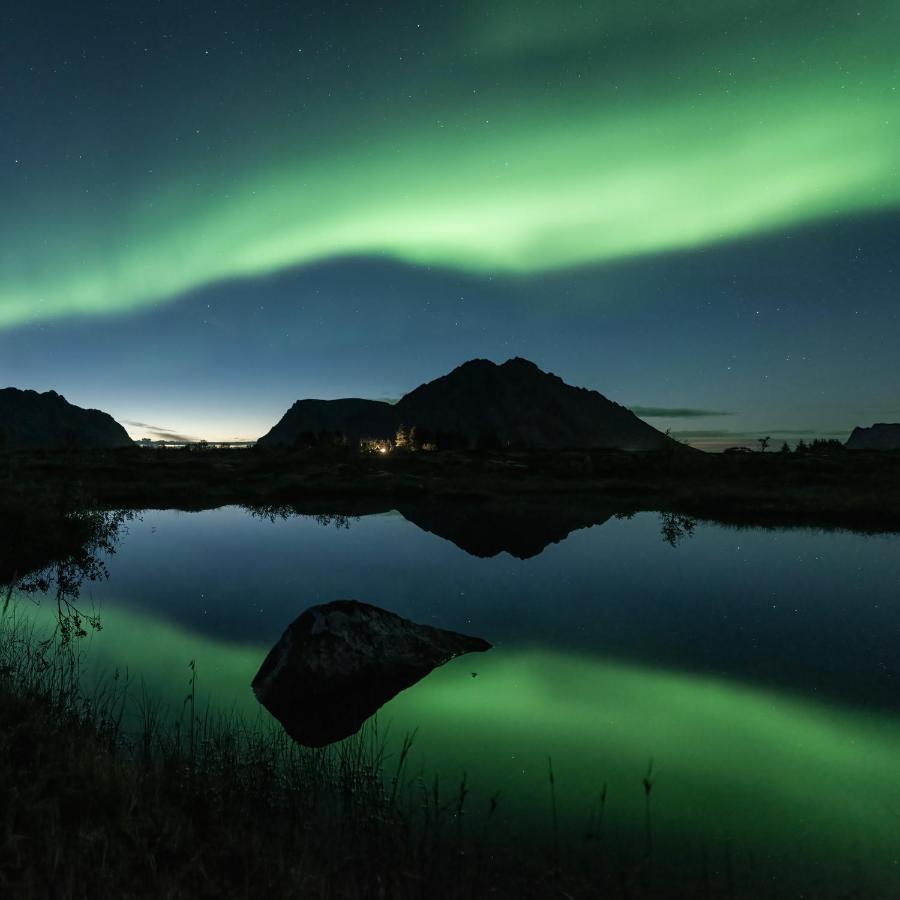 New! Luxury Cabin In Beautiful Lofoten Kleppstad ภายนอก รูปภาพ