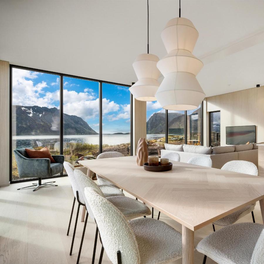 New! Luxury Cabin In Beautiful Lofoten Kleppstad ภายนอก รูปภาพ