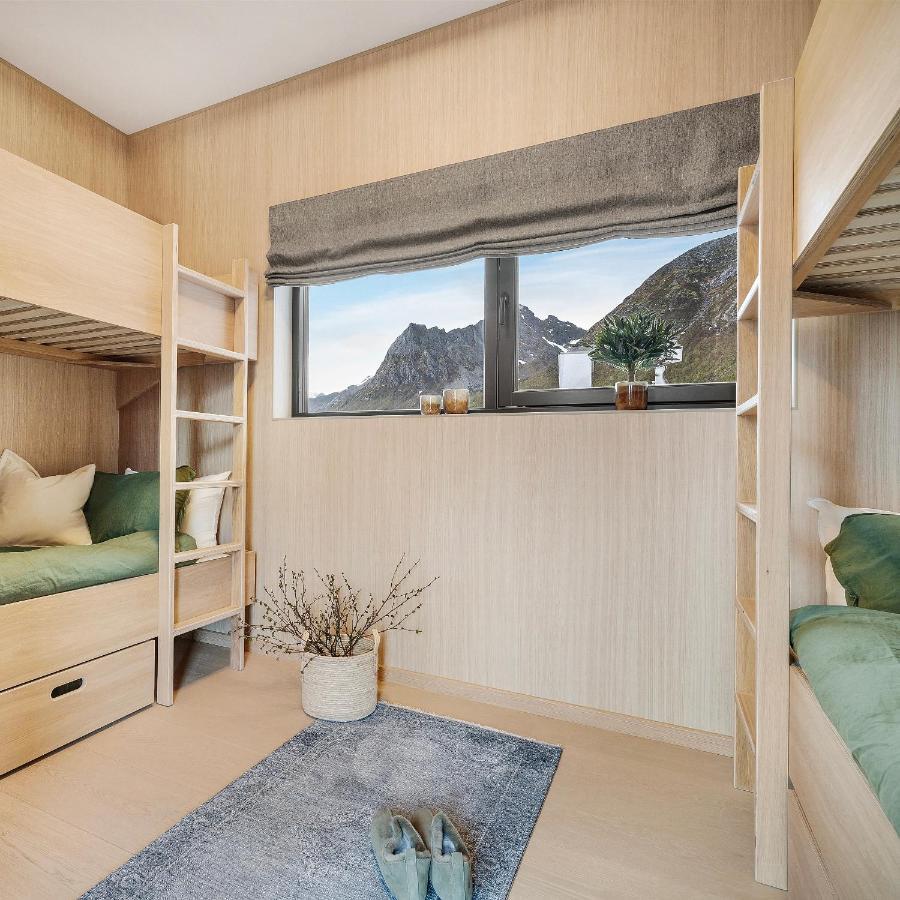 New! Luxury Cabin In Beautiful Lofoten Kleppstad ภายนอก รูปภาพ